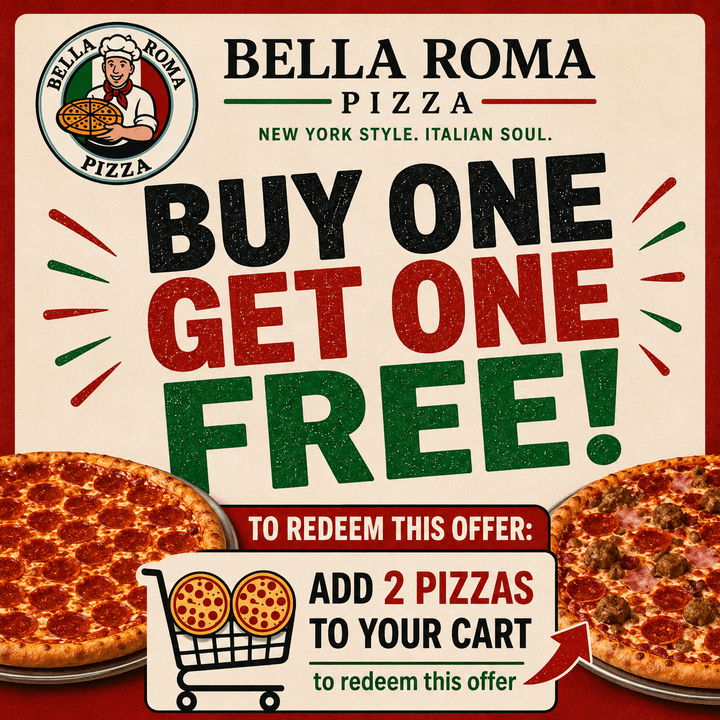 BOGO 16'' Pizza