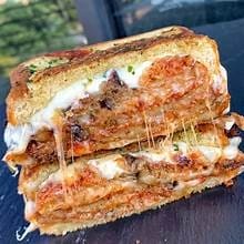 Eggplant Parmigiana Sandwiches